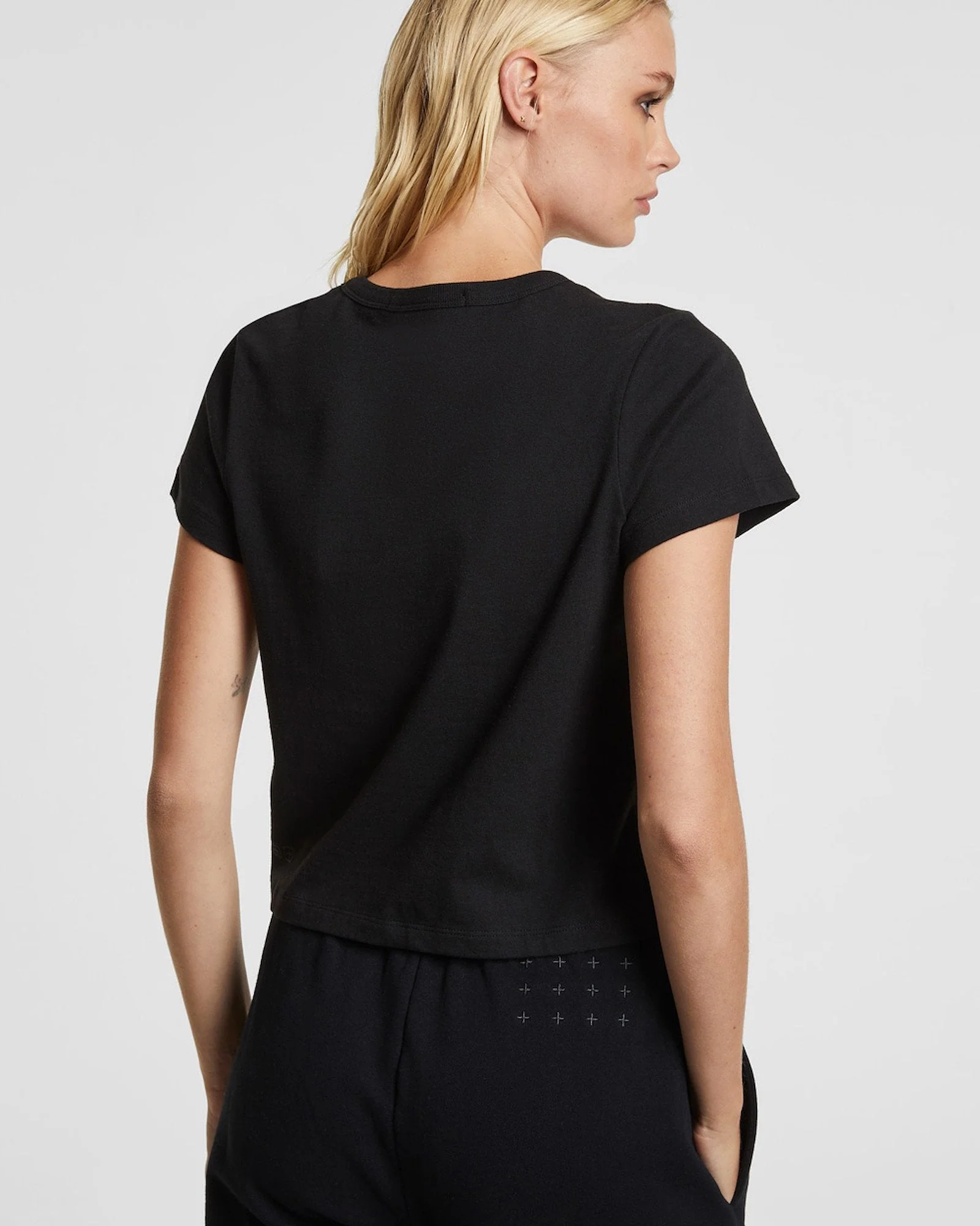 3 X 4 MINI SS TEE JET BLACK - Image 3