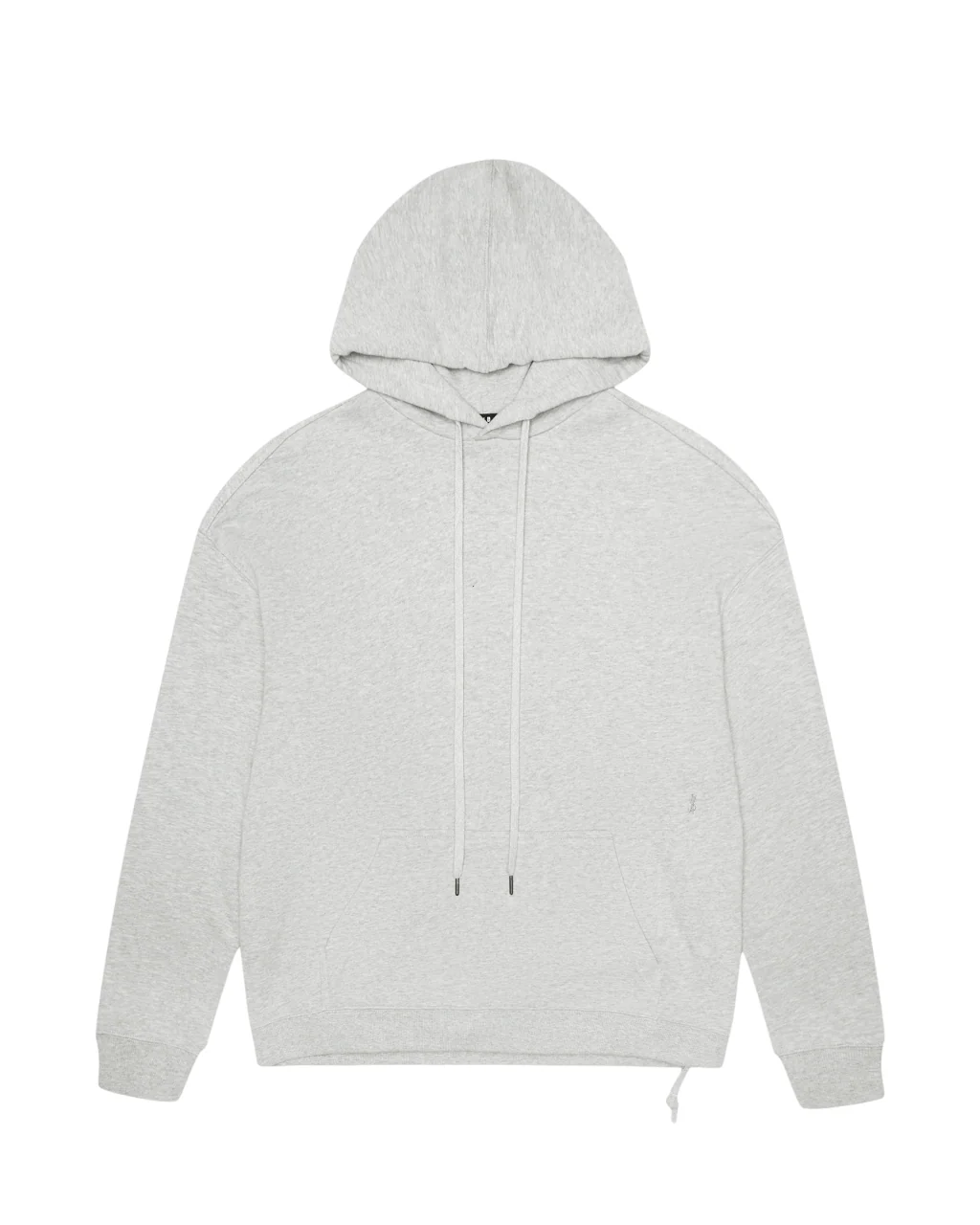 4 X 4 BIGGIE HOODIE GREY MARLE - Image 8