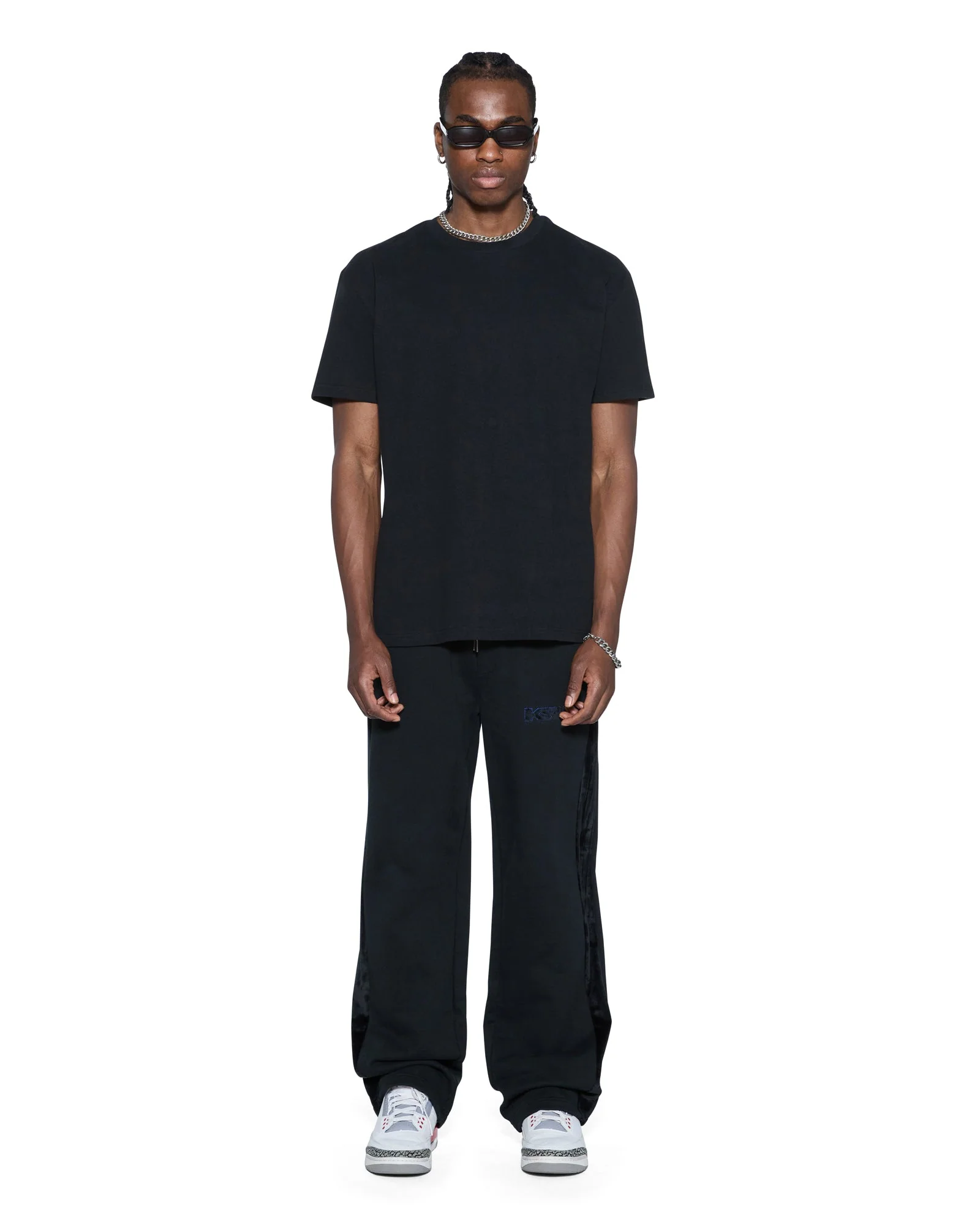4X4 PAISE BIGGIE SS TEE COBALT BLACK - Image 3