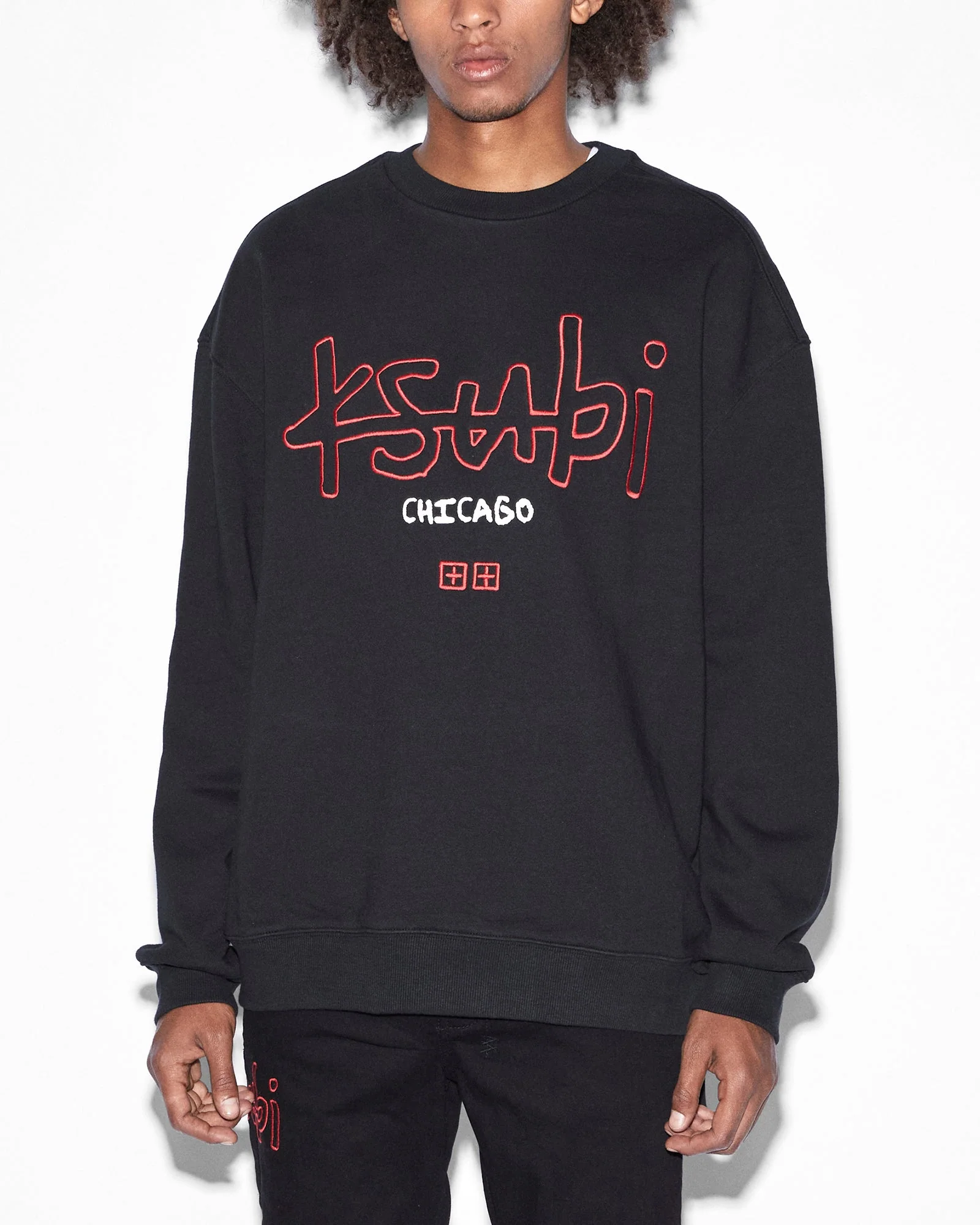 CHICAGO 4X4 BIGGIE CREW JET BLACK - Image 3